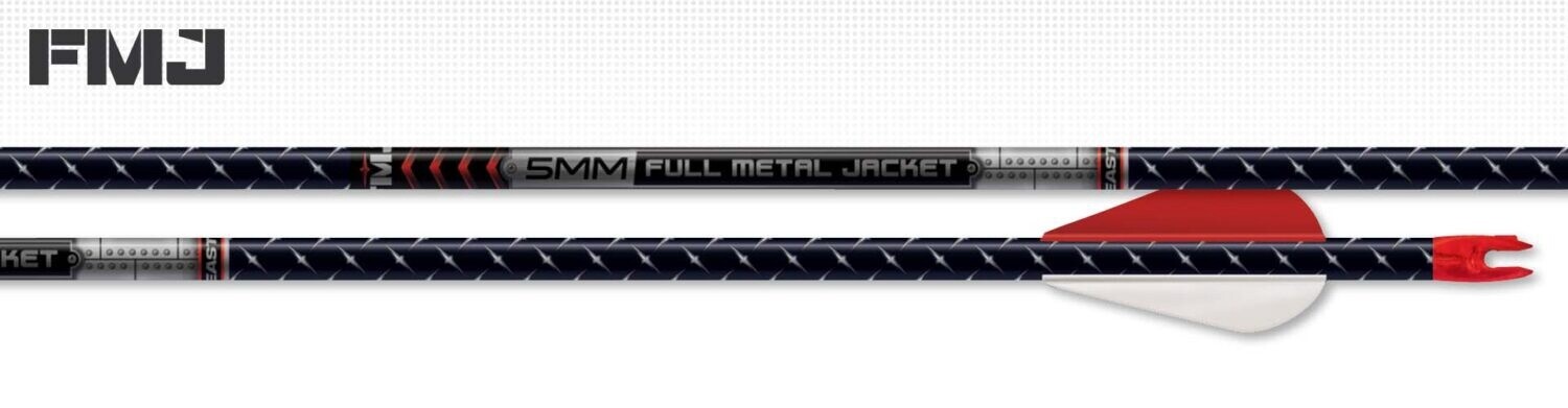 Easton Archery FMJ 5mm 300 Arrow Black 6-Pack #017840 Easton Archery FMJ 5mm 300 Arrow Black 6-Pack #017840