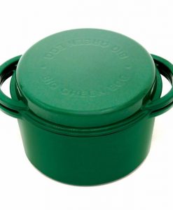 big green egg 4.2 qt cast iron dutch with lid