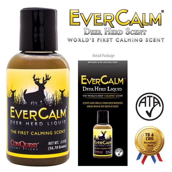 ConQuest Scents EverCalm Deer Herd Liquid Scent #E1207 ConQuest Scents EverCalm Deer Herd Liquid Scent #E1207