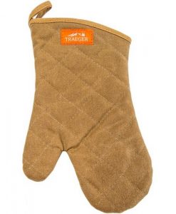 Traeger Grills BBG Mitt Brown Canvas and Leather
