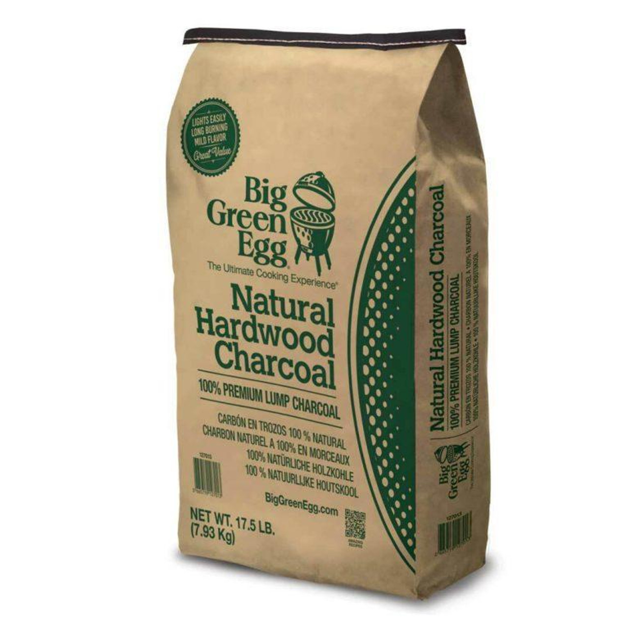 Big Green Egg Brazilian Hardwood Lump Charcoal - 17.5lbs #127013 Big Green Egg Brazilian Hardwood Lump Charcoal - 17.5lbs #127013
