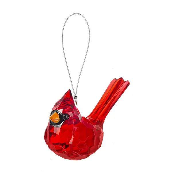 Ganz Elegant Cardinal Ornament #ACRYX173 Ganz Elegant Cardinal Ornament #ACRYX173