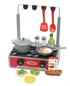 Melissa & Doug Deluxe Wooden Cooktop Set Item #9288