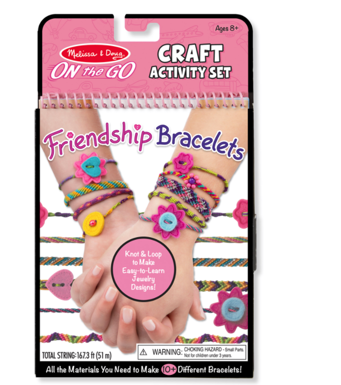 Melissa & Doug On the Go Crafts - Friendship Bracelets #9422