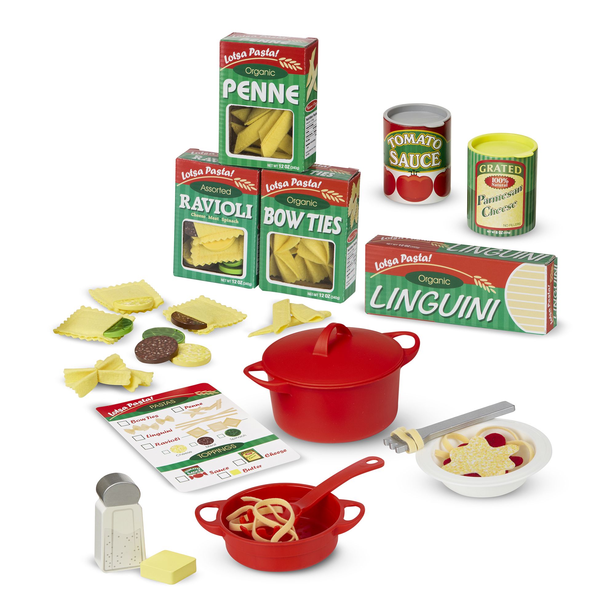 Melissa & Doug Prepare & Serve Pasta Set #9361 Melissa & Doug Prepare & Serve Pasta Set #9361