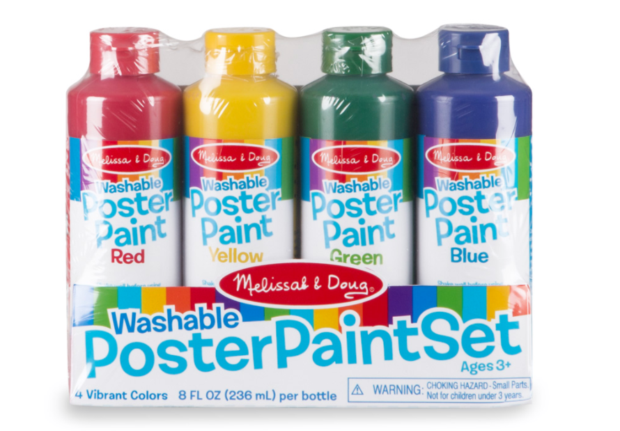 Melissa & Doug Washable Poster Paint Set #4127 Melissa & Doug Washable Poster Paint Set #4127
