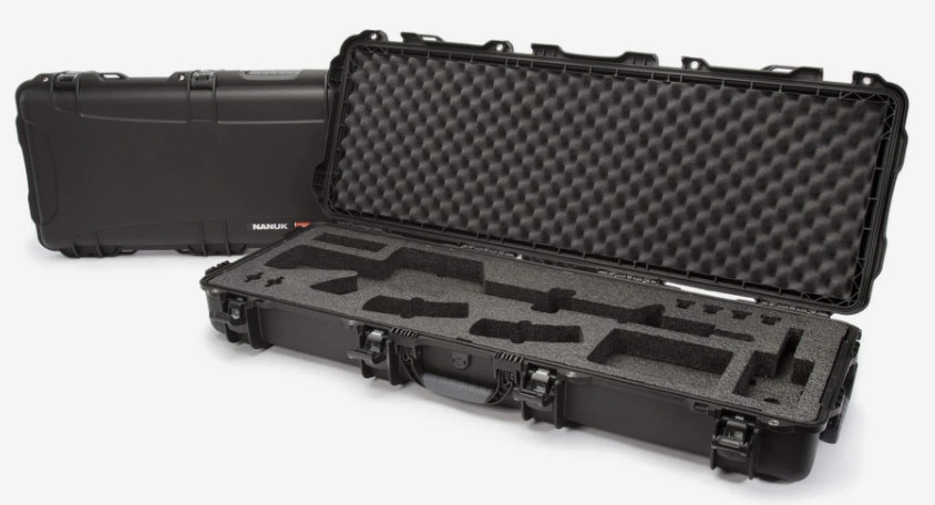 BLACK NANUK 990 AR 15 Case W/ Foam #990-AR01