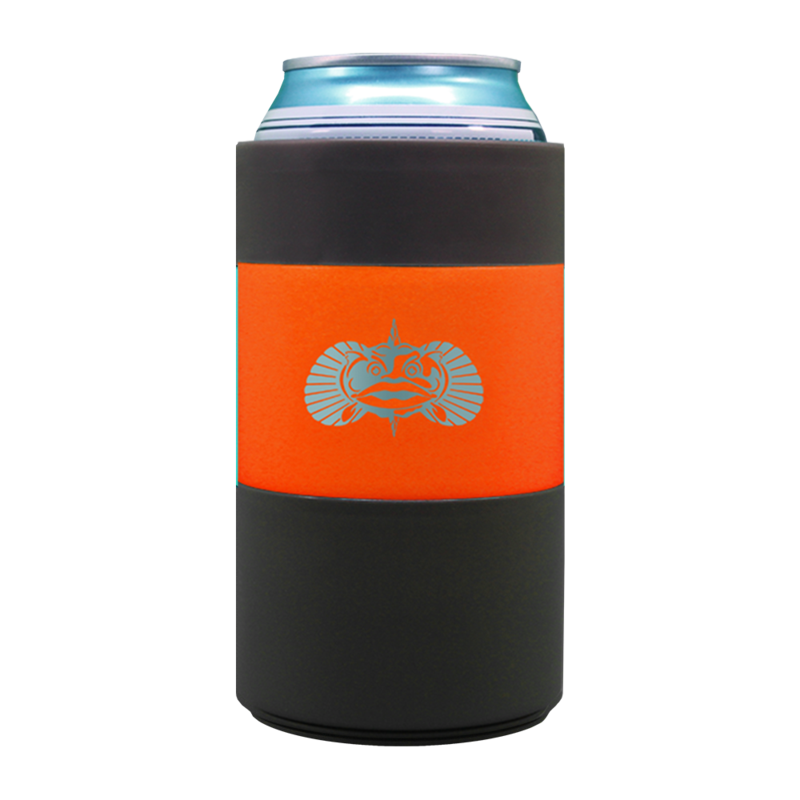 ORANGE Toadfish Non-Tipping Can Cooler