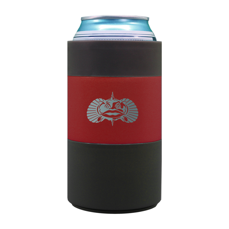 RED Toadfish Non-Tipping Can Cooler #TFCCOOLER-RED
