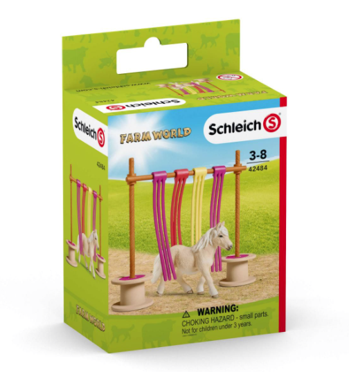 Schleich Pony Curtain Obstacle