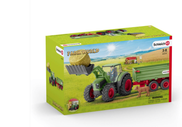 Schleich Tractor With Trailer Schleich Tractor With Trailer #42379