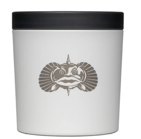 WHITE Toadfish The Anchor Universal Non-Tipping Cup Holder #TFANCHOR-WHITE