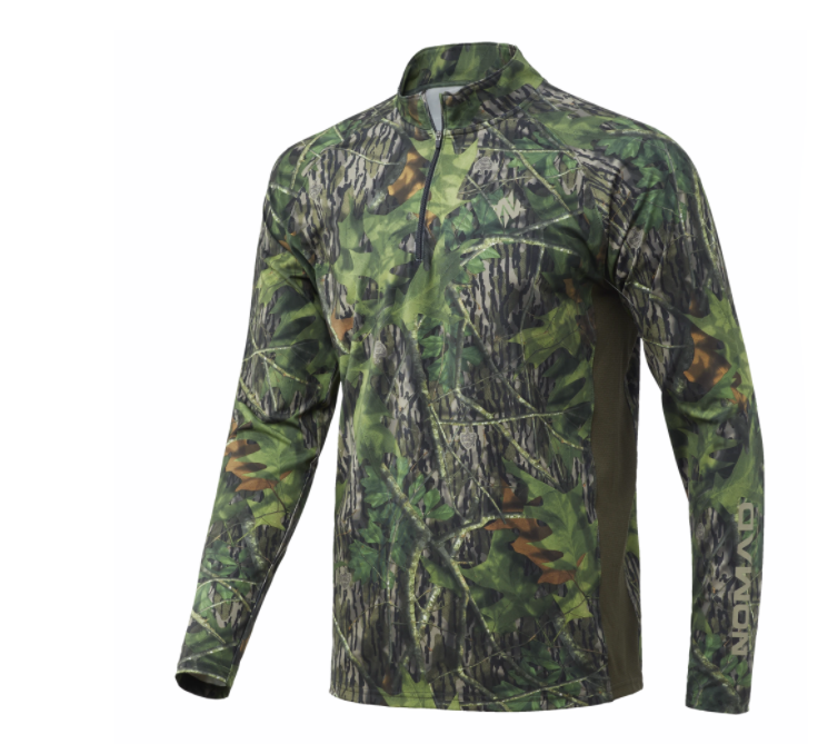 Nomad Men's Camo 1/4 Zip Pursuit #N1200037 Nomad Men's Camo 1/4 Zip Pursuit #N1200037