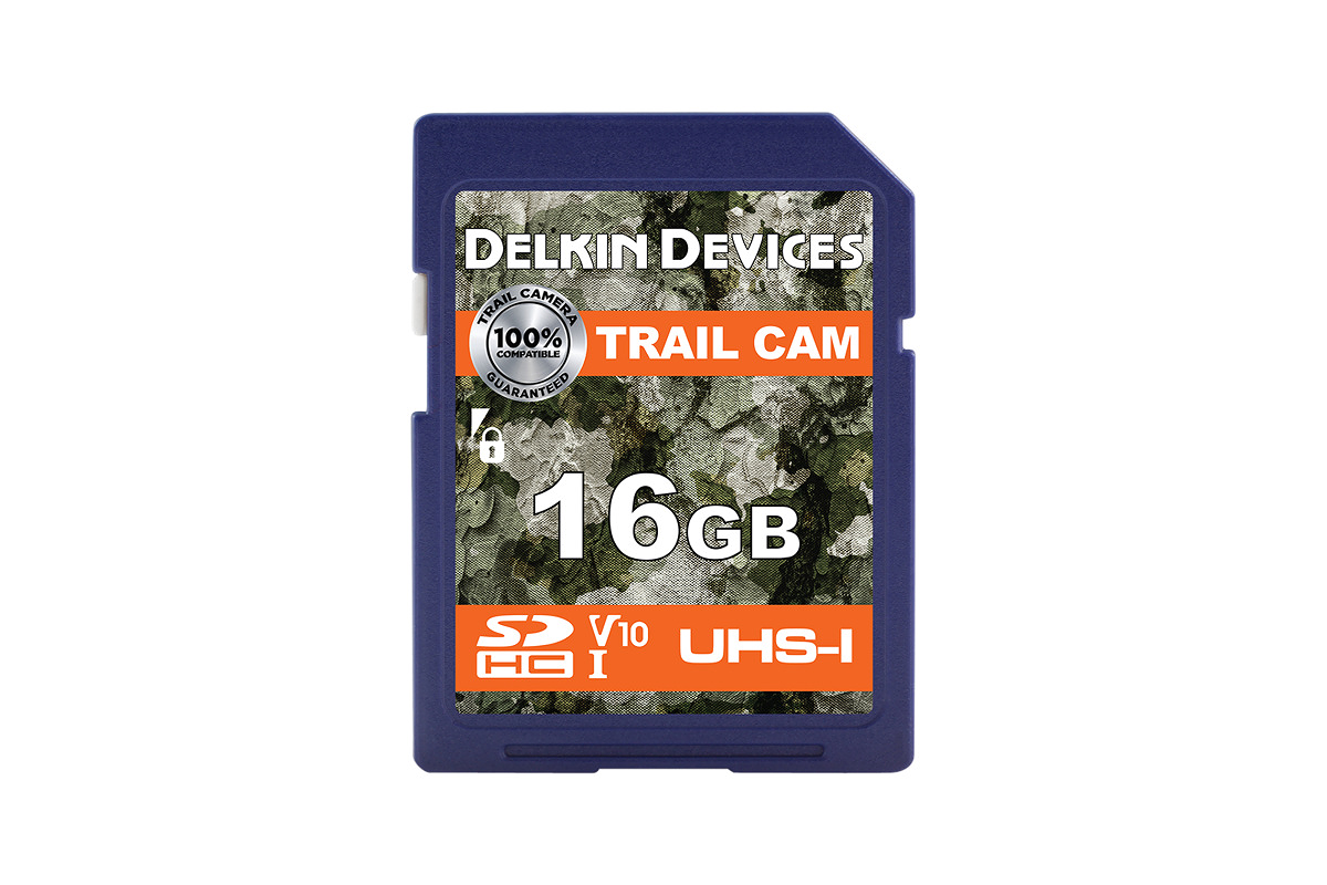 Delkin Trail Cam SD Memory Card 16GB #DDSDTRL-16GB Delkin Trail Cam SD Memory Card 16GB #DDSDTRL-16GB