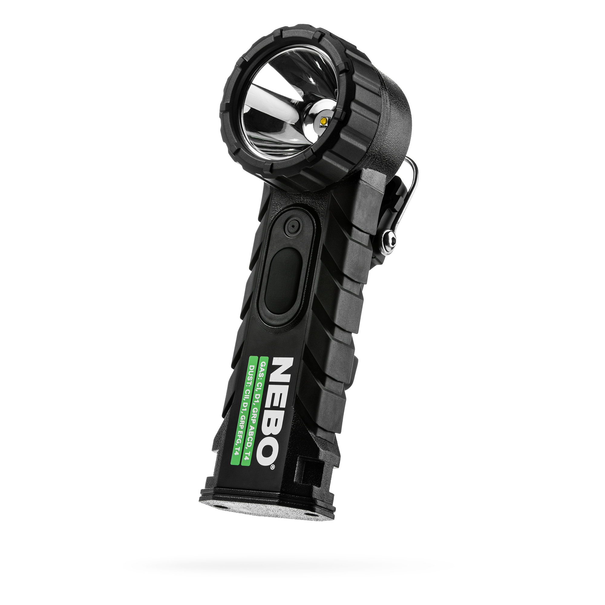 Nebo Certified Intrinsically Safe Right Angle LED Flashlight Nebo Certified Intrinsically Safe Right Angle LED Flashlight