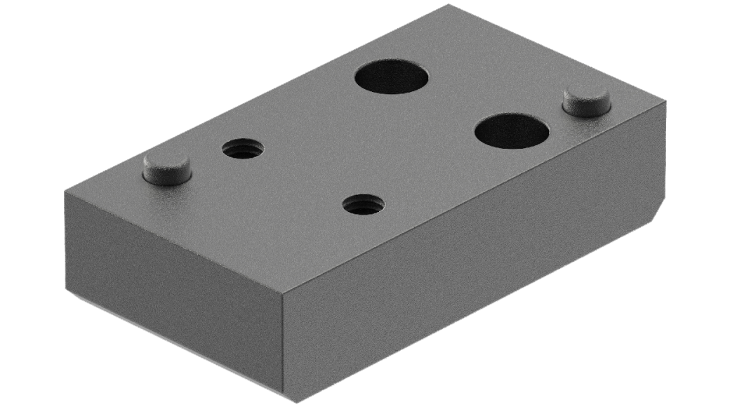 Leupold CQ DeltaPoint Pro Cross-Slot Riser #120059 Leupold CQ DeltaPoint Pro Cross-Slot Riser #120059