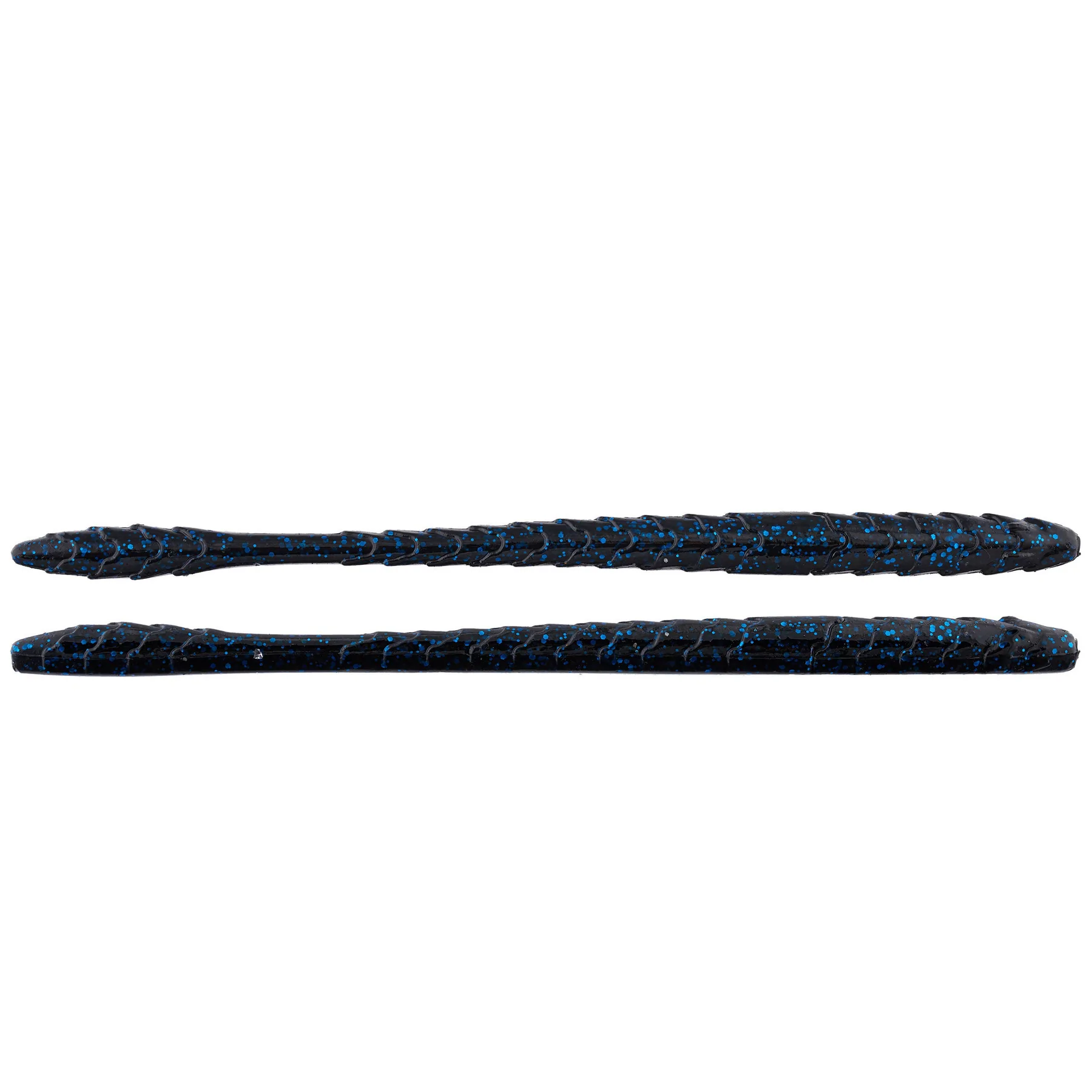 Googan Squad Slim Shake Worm - Black Blue Flake #GSS-BLB Googan Squad Slim Shake Worm - Black Blue Flake #GSS-BLB