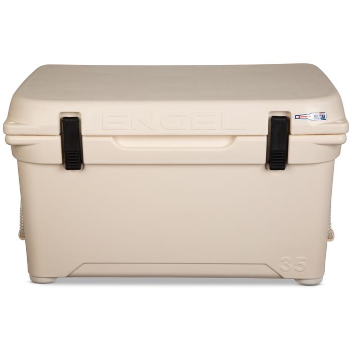 COASTAL WHITE Engel 35 High Performance Hard Cooler and Ice Box #ENG35