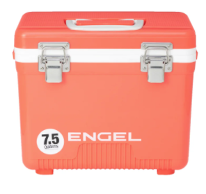 CORAL Engel 7.5 Quart Storage Drybox, Cooler and Lunch Box #UC7CR