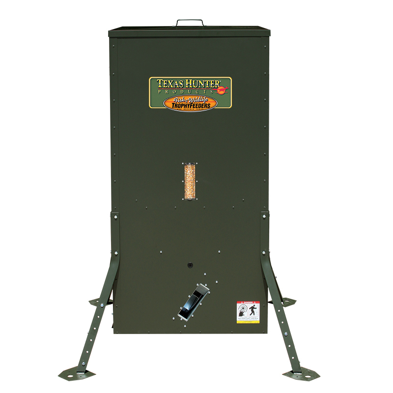 Texas Hunter 500lb. Hide-A-Way Stand and Fill Deer Feeder #SF500 Texas Hunter 500lb. Hide-A-Way Stand and Fill Deer Feeder #SF500