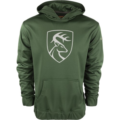 Drake Non-Typical Solid Performance Hoodie #DNT2271 - Olive Drake Non-Typical Solid Performance Hoodie #DNT2271