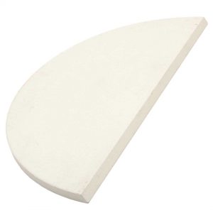 Big Green Egg Half Moon Baking Stone XL #121820 Big Green Egg Half Moon Baking Stone XL #121820