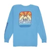 Aftco Men's Sea To Summit Long Sleeve T-Shirt #MT43192