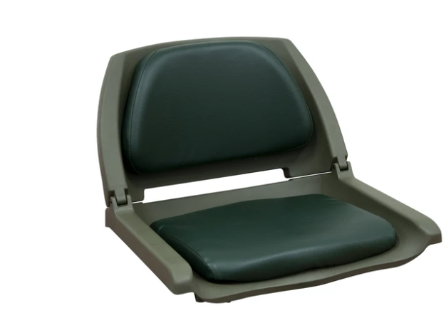 GREEN/GREEN Wise Cushioned Molded Plastic Shell Fold Down #8WD139LS