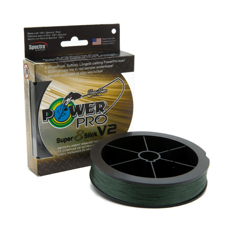 PowerPro Super Slick 8 V2 - 50 lb - Moss Green #31500500150E PowerPro Super Slick 8 V2 - 50 lb - Moss Green #31500500150E