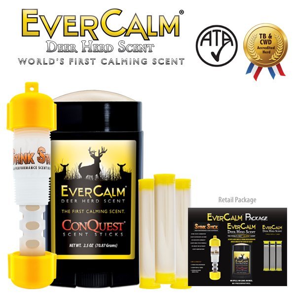 ConQuest Scents EverCalm Deer Herd Combo #E160126 ConQuest Scents EverCalm Deer Herd Combo #E160126