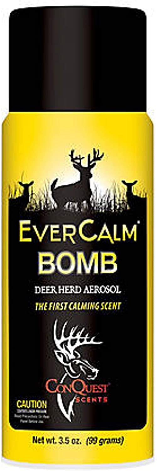 ConQuest Scents EverCalm Bomb Deer Herd Aerosol #160331E ConQuest Scents EverCalm Bomb Deer Herd Aerosol #160331E