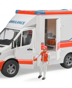 Bruder MB Sprinter Ambulance w/ Driver #BT2536