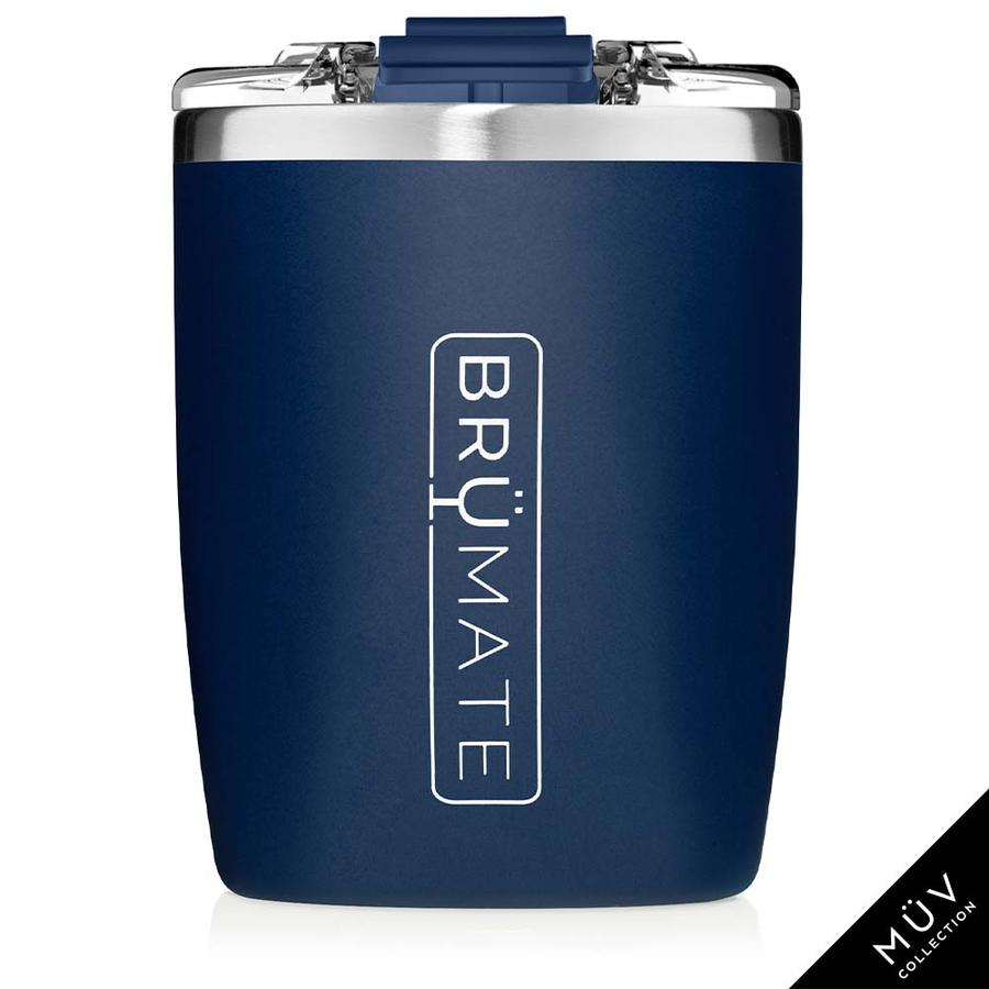 BruMate Rocks Tumbler 12oz Navy #LB12N BruMate Rocks Tumbler 12oz Navy #LB12N