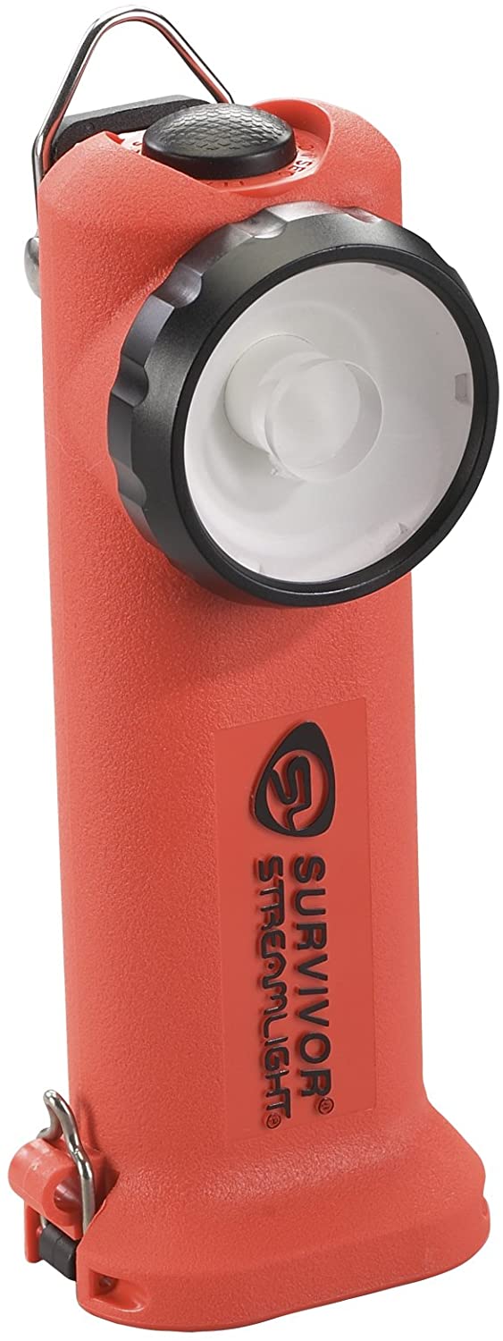 Streamlight Survivor Flashlight With 120V - Orange Streamlight Survivor Flashlight With 120V - Orange