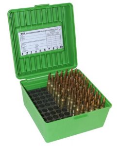 MTM 100 Round Rifle Ammo Box #R-100-MAG-10