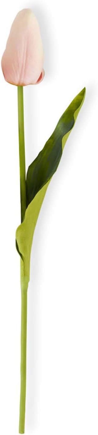 K&K Interiors 10.5 Inch Pink Real Touch Mini Tulip Stem #11399A-PK K&K Interiors 10.5 Inch Pink Real Touch Mini Tulip Stem #11399A-PK