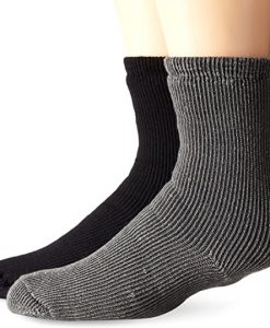 Terramar Two Pack Heat Sock - Medium - Grey/Black #10752-041-M