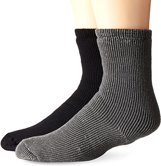 Terramar Two Pack Heat Sock - Medium - Grey-Black #10752-041-M Terramar Two Pack Heat Sock - Medium - Grey/Black #10752-041-M