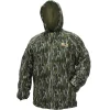 WASATCH Mid-Season Sherpa Quiet Fleece Hunting Jacket - Mossy Oak Bottomland #MWJK037KBT