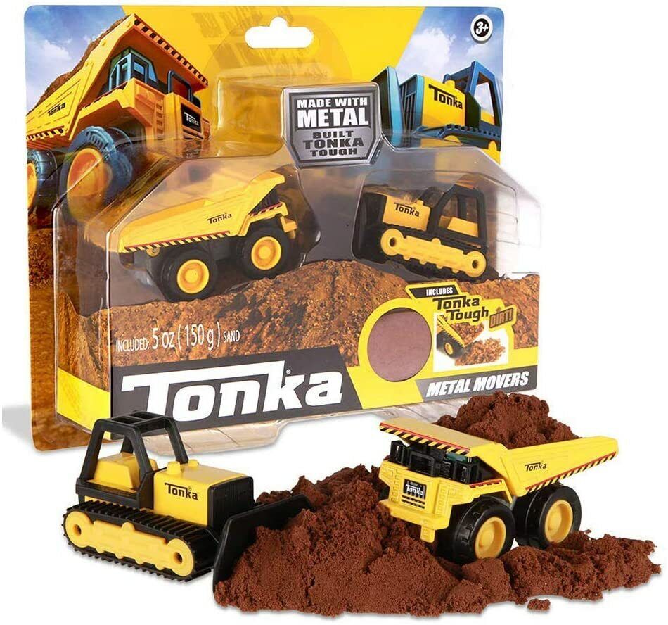 Schylling Tonka Metal Movers - Dump Truck & Bull Dozer Schylling Tonka Metal Movers - Dump Truck And Bull Dozer #06039