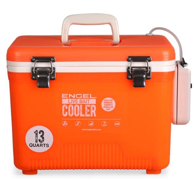 Engel 13 Quart Live Bait Drybox/Cooler #ENGLBC13-N Engel 13 Quart Live Bait Drybox/Cooler #ENGLBC13-N