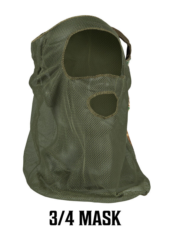 Bushnell Primos OD Green Mesh 3/4 Face Mask #PS6662 Bushnell Primos OD Green Mesh 3/4 Face Mask #PS6662
