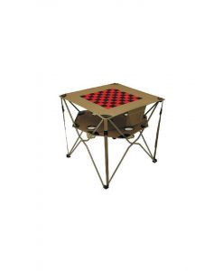 Alps Outdoorz Eclipse Table with Checkerboard Top #8360114