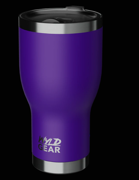 PURPLE Wyld Gear 30 oz. Tumbler #WT30-PURPLE