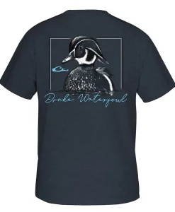 DRAKE WATERFOWL WOODIE LOGO SHORT SLEEVE T-SHIRT