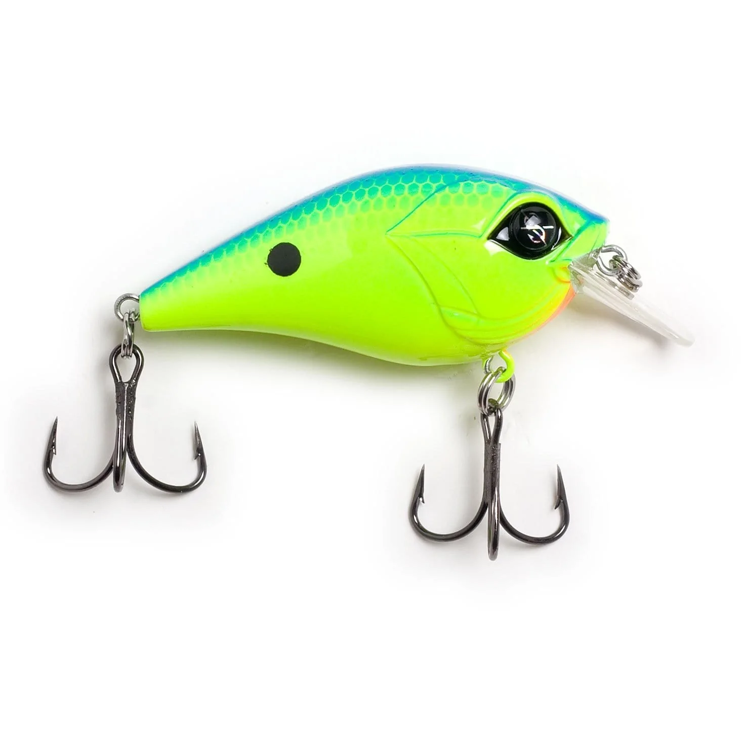 Googan Squad Flat Banger - Chartreuse Blue Back #1001GGS10004E Googan Squad Flat Banger - Chartreuse Blue Back #1001GGS10004E