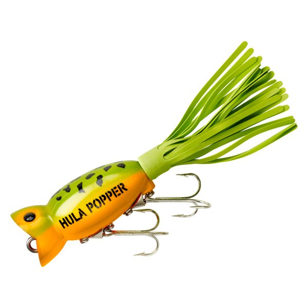 Arbogast Hula Popper 2' 3-8 Oz Frog #A760-07 Arbogast Hula Popper 2" 3/8 Oz Frog #A760-07