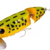 Arbogast Jointed Jitterbug 5/8oz Frog - Yellow Belly #G670-07