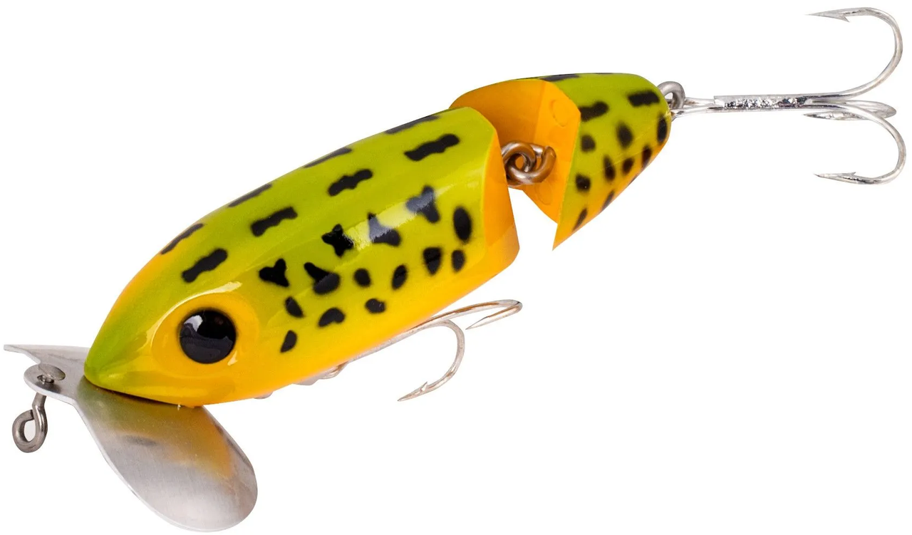 Arbogast Jointed Jitterbug 5/8oz Frog - Yellow Belly #G670-07 Arbogast Jointed Jitterbug 5/8oz Frog - Yellow Belly #G670-07