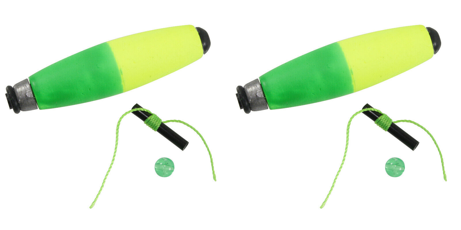 Betts Slippers 2.5' Weighted Cigar Float Slip Bobbers #BM2BWSF-2YG Betts Slippers 2.5" Weighted Cigar Float Slip Bobbers #BM2BWSF-2YG